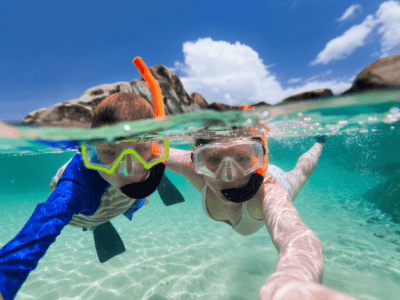 snorkeling in Baja Sur on the Sea of Cortez with DiversInnMX